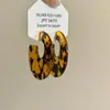Pendientes Redondos de Acrílico Estilo Europeo y Americano Estilo Ins Pendientes Simples Elegantes de Alta Gama Moda de Nicho Pendientes Personalizados