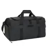 Item quente transfronteiriço bolsa de ginástica leve e durável bolsa de bagagem de luxo leve grande capacidade à prova d'água película de couro bolsa de viagem personalizada