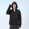 Ropa de Protección Solar de Verano para Hombres, Ropa Ligera de Protección Solar para Pesca, Deportes al Aire Libre en Bicicleta, Chaqueta Sombrilla Anti-UV