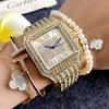 Reloj Estilo Chanel Nicho Elegante INS Versátil con Incrustaciones de Diamantes Estrellas Moda Reloj de Mujer Elegante Lujo Ligero Retro Simple