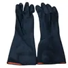 Guantes de látex 31cm guantes industriales resistentes a ácidos y álcalis guantes de goma en stock al por mayor