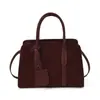 Bolso Bandolera Boston Casual de Gamuza Retro para Mujer 2025 Otoño Nueva Tendencia de Alta Gama de Hombro Único Cruzado