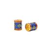 Contas Tubulares com Padrão de Dragão Vazado em Cloisonné que Preserva a Cor, Contas de Nuvem Auspiciosa, Acessórios de Contas Espaçadoras para Montagem de Pulseira DIY Banhados a Ouro Antigo, Pingente