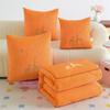 Almohada Manta de Terciopelo de Leche Engrosada Almohada Manta para Siesta de Invierno Doble Propósito Dos en Uno Franela Almohada para Coche Personalización