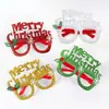 Nuevas gafas decorativas navideñas para adultos y niños, regalo de Navidad, suministros para fiestas, marcos de gafas creativos, venta al por mayor