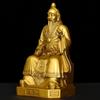 Ornatos de Bronze dos Três Santos do I Ching: Estátuas de Bronze de Confúcio, Fu Xi e Zhou Wenwang para Decoração de Casa, Sala de Estudo, Mesa de Escritório
