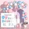 Corrente de Balões Arco de Abertura Amazon Transfronteiriça Decoração de Balão de Aniversário Festa Cenário de Alta Qualidade Conjunto Corrente