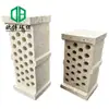 Ladrillo Deflector de Corindón Cerámica de Panal Ladrillo Refractario para Hornos Industriales y Hornos de Calentamiento 200*200*200