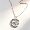 Colar Lunar Irlandês da Moda para Homens e Mulheres, Pingente Celta de Aço Inoxidável, Acessórios Diários, Atacado, Em Estoque na Europa e América
