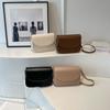 Bolso de Alta Gama Estilo Coreano para Mujer Primavera Nueva Llegada Moda Versátil Bolso Cuadrado Pequeño Simple Popular para Viaje al Trabajo Hombro Cruzado