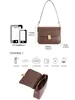 Suministro Exclusivo Transfronterizo de Bolsos Cuadrados Pequeños de Piel de Vaca Nuevo Estilo 2026 Moderno para el Día a Día Bolso de Mujer de Cuero Genuino Bolso Cruzado Retro Versátil