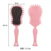 Pente Popular Transfronteiriço de Palha de Trigo com Almofada de Ar, Pente Fluffy para Styling de Cabeleireiro, Pente Definidor de Cachos com Elasticidade, Estoque Pronto do Fabricante