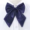Gola laço de flor para mulheres uniforme administrativo de negócios banco hotel fábrica de laços flor de colarinho profissional atacado