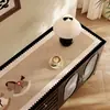 Tapete de mesa estilo vintage para aparador, sensação de luxo leve e alta qualidade, à prova d'água e à prova de óleo, tapete de bancada fácil de limpar, adequado para hall de entrada, sapateira e rack de TV
