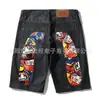 Jeans Lavados Retro Americanos Estilo Hip-Hop Callejero Estampados Pantalones de Pierna Recta 2026 Primavera y Otoño Nuevo Estilo Transfronterizo