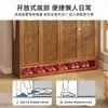 Sapateira de Porta de Casa Multicamadas Porta-Objetos Armário de Sapatos para Corredor Interno Estilo Novo Simples Popular Armazenamento de Sapatos Doméstico
