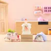 Figura de Gato de Dibujos Animados Linda Pai Cálida y Acogedora Caja Sorpresa Regalo Creativo Cultural y de Oficina Decoración de Escritorio
