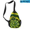 2021 Nuevo Estudiante Tie-Dye Impresión Digital 3D ins para Hombre y Mujer Bolso de Hombro de Tela Oxford Soporte al por Mayor