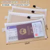 Bolsa para guardar passaporte para viagens ao exterior, porta-documentos de identidade portátil, cartão de embarque, porta-cartões, capa protetora, bolsa para guardar documentos A4