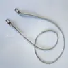 Alça de telefone simples para negócios, transversal, pode ser carregada, alça durável de couro PU com fivela curta
