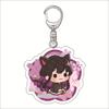 Hell Music Keychain Animação em torno de sapinhos Maru Ehai Ya Esquerda Pendurado Batalhão Guarda Gangue Zuo Chefu Zhi Pingente Acrílico