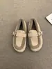 Sapatos Peludos Slip-On para Mulheres Outono e Inverno 2025 Mori Girls Retro Fosco Quente Forrados com Lã Preguiçosos Birkenstocks