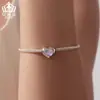 Contas Coração Roxo Sonhador Clássico Aifuler, Material de Cobre, Acessórios de Contas Soltas DIY Modernos e Românticos em Formato de Coração