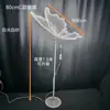 Nuevos accesorios para bodas: luces de mariposa brillantes, alas, marcadores de pasillo, decoraciones de escenario, decoraciones para salón de bodas, adornos de techo y decoraciones.