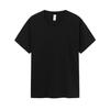 Camiseta de Algodão Pesado 210g Cor Lisa Gola V Algodão Puro para Homens e Mulheres Solta Branca Gola Coração Manga Curta Camiseta Masculina Verão