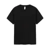 Camiseta Branca com Decote V para Homens 2026 Manga Curta Verão Corte Solto Camada Base Manga Meia Manga Algodão Puro Camiseta Top Estilo Solto