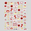 Xiaohongshu Douyin Transmissão ao Vivo Adesivos para Unhas Crianças em Relevo Adulto Capa de Celular para Unhas Acessórios para Nail Art Fabricante em Estoque