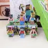 Nuevo Juego de Caja Misteriosa de Bloques de Construcción DIY de Minecraft Figura Minifigura Pixelada Adorno Educativo Bloques de Construcción Caja Misteriosa