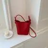2026 Nova Bolsa Tecida Artesanal Pura de Alta Qualidade, Bolsa de Ombro Transversal, Bolsa de Mão Tipo Balde, Bolsa de Celular Feminina para o Dia a Dia