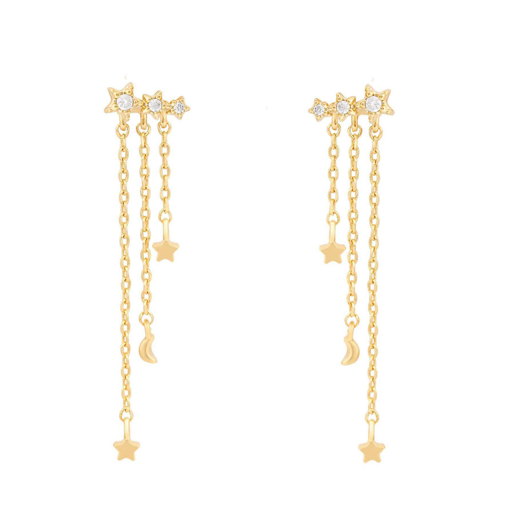 Meteor Shower Dangle Earrings 