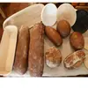 Cestas de Fermentação de Pão Fornecidas de Fábrica, Cestas de Rattan Indonésio Estilo Europeu Rústico para Assar Pão, Artesanato de Rattan Trançado Feito à Mão