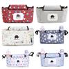 Bolsa colgante para cochecito de bebé, bolsa de momia de gran capacidad, accesorios para cochecito de niños, bolsa colgante, bolsa de almacenamiento para bebé con correa para el hombro