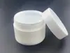 Directo de fábrica PS1950 50g fondo plano boca doble PP botella para crema empaque cosmético botella vacía