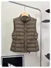 Chaleco de plumón Yuyan Otoño/Invierno Nuevo 90% Plumón de Pato Blanco con Cuello Alto para Viajes Diario para Mujer, Abrigo Cálido que Ceñe la Cintura
