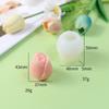 Molde de silicona Guofeng para hornear pudín de flores de hibisco, mousse, pastel, bricolaje, forma de rosa, vela creativa, flor