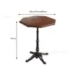 Mesa y Sillas de Comedor Estilo Mid-Century Americano, Sillas de Comedor Francesas, Mesa y Sillas de Cafetería Retro, un Juego Completo de Mesas y Sillas de Comedor Comerciales