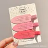 Pinza para el Cabello con Flequillo Nuevo 2026 para Mujer Estilo Coreano Pinza Recta para Flequillo Delgado Pinza de Alto Nivel para el Lado Accesorios para el Cabello Pasador