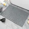 Tapete Quadrado Antiderrapante Tapete de Banheiro Antiderrapante Doméstico Tapete de Chão com Ventosa para Box de Banheiro Tapete de Massagem para Pés de Banheiro