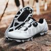 Zapatos de ciclismo con cierre de seguridad, informales, con hebilla de bloqueo, para hombre y mujer, para carretera y montaña
