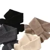 Venta al por mayor de fábrica Cachemira Transfronterizo Otoño e Invierno Nuevo Estilo Bordado de Toalla Cola de Pez Perforación Protector de Cuello Engrosado Bufanda Calentador de Cuello