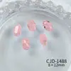 K9 Huevo de Paloma Explosión de Cristal Flor de Hielo Diamante Decoraciones para Uñas Azul Claro Verde Fruta Morado Punta Inferior Diamante Decoraciones para Uñas