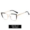 95379 moda Nuevos Gafas para Dama Anti-luz azul sin maquillaje estilo colorido marco doble color espejo óptico se puede equipar con espejo de aumento