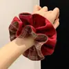 Elástico de Cabelo Estilo Relaxado, Acessório de Cabelo Grande Estilo Coreano, Prendedor de Cabelo de Luxo para Meninas, Corda de Cabelo, Elástico de Cabelo, Acessório de Cabelo