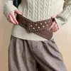 Cinto de Camurça com Tachas Maillard Retrô para Mulheres, Versão Larga, Estilo Punk Western, Perfeito para Combinar com Saias Jeans e Cinto Marcador de Cintura