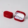Caixa de Embalagem de Joias de Veludo Preto Caixa de Anel de Joias Caixa de Joias para Colar Caixa de Joias Caixa para Pingente Caixa para Brincos