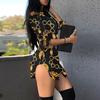 Camisas para Mujer 2021 Ebay Amazon Wish Aliexpress Camisas con Volantes Versátil Corte Holgado Estilo Holgado Estampado